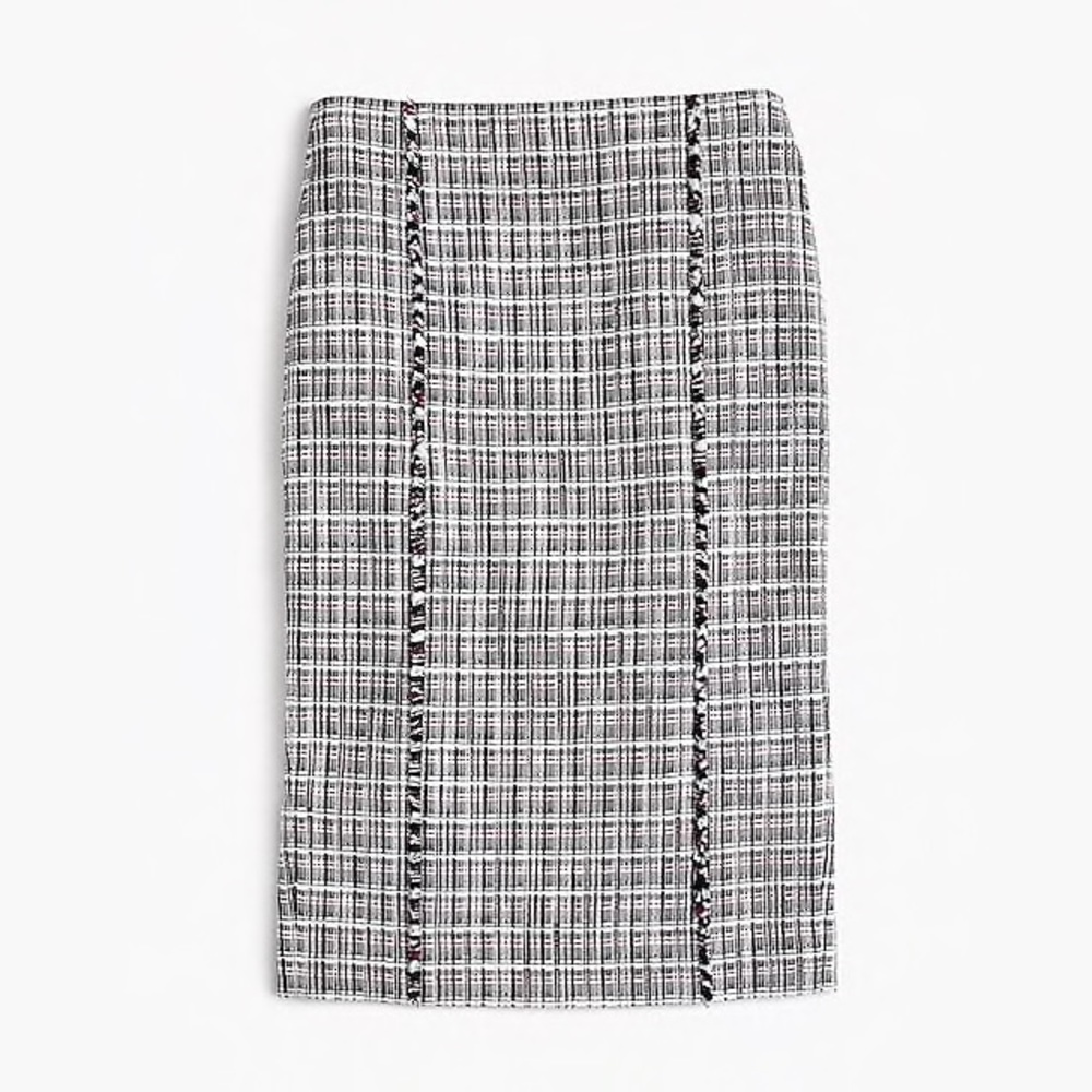 NWT J. Crew Pencil Skirt in Lightweight Tweed